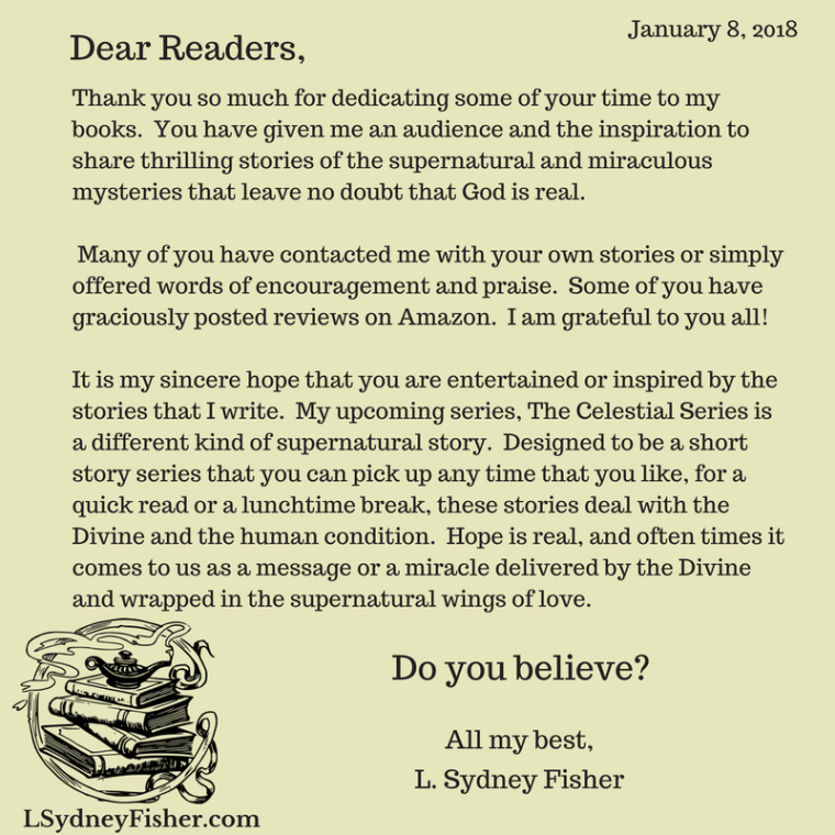 Dear Readers Letter